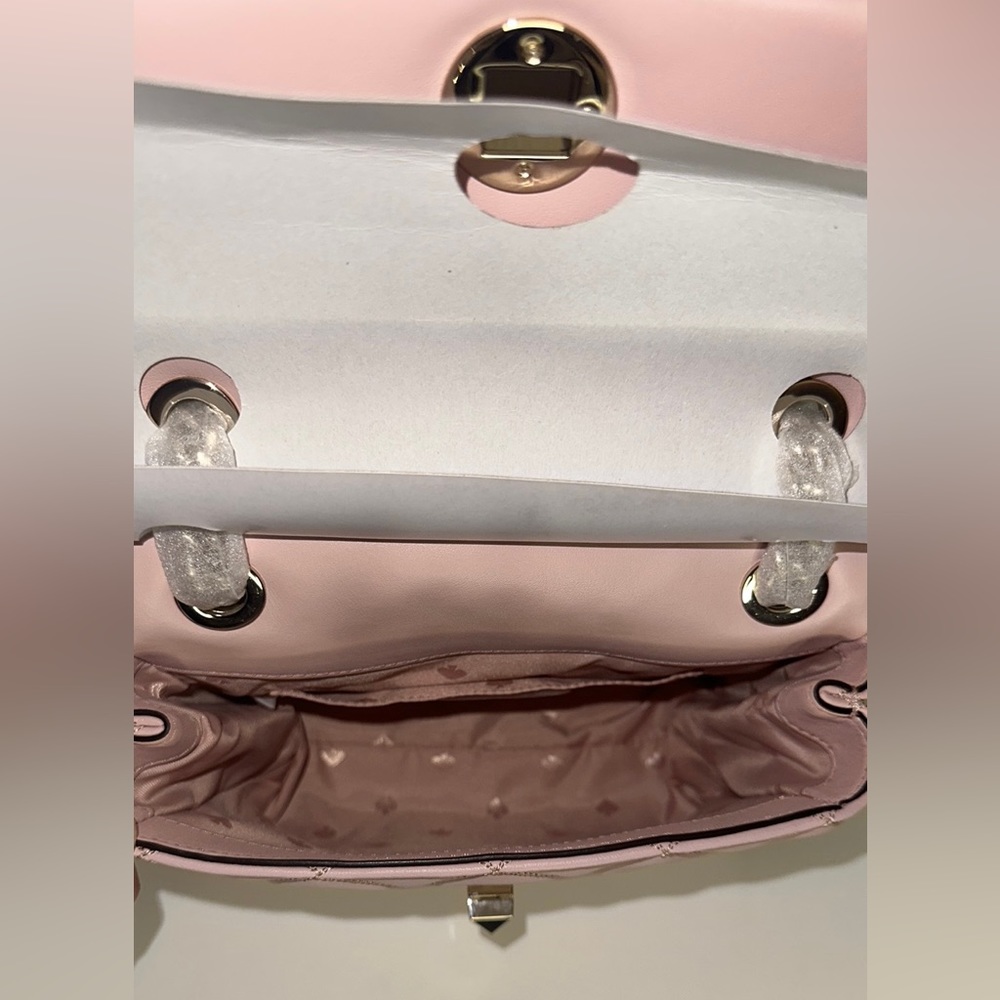 ๐ซ SOLD ๐ซ kate spade Pink Natalia Small Flap Crossbody Shoulder Bag NWT - Picture 13 of 16